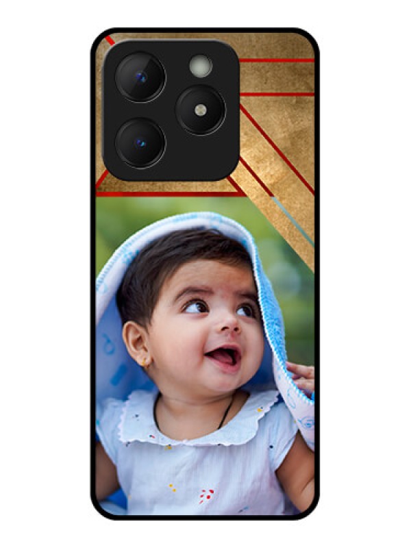 Custom Realme C63 Custom Metal Phone Case - Gradient Abstract Texture Design