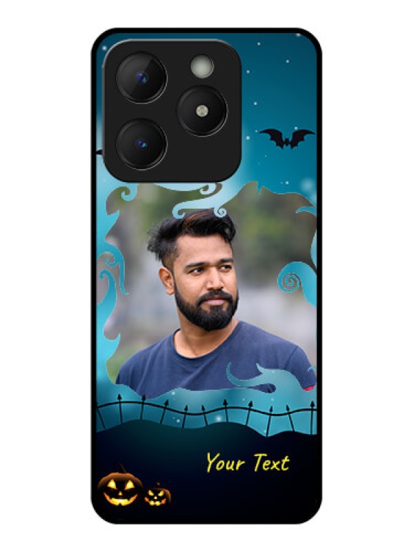 Custom Realme C63 Custom Metal Phone Case - Halloween Frame Design