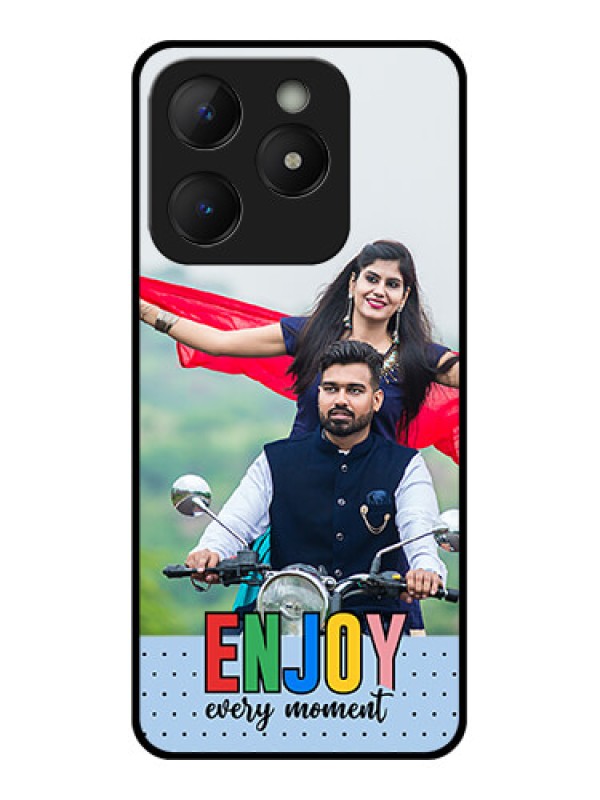 Custom Realme C63 Custom Metal Phone Case - Enjoy Every Moment Design