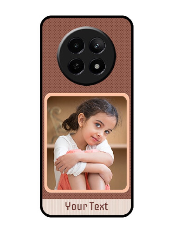 Custom Realme C65 5G Custom Metal Phone Case - Simple Pic Upload Design