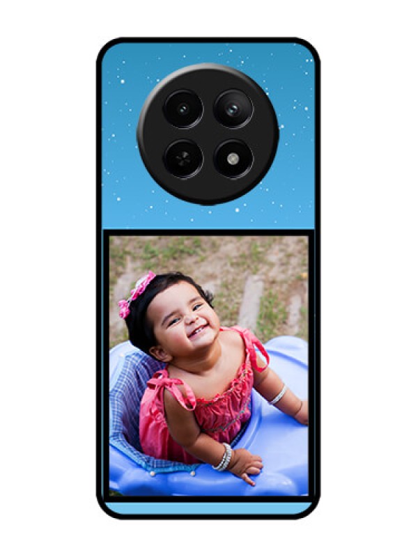 Custom Realme C65 5G Custom Metal Phone Case - Wave Pattern Colorful Design