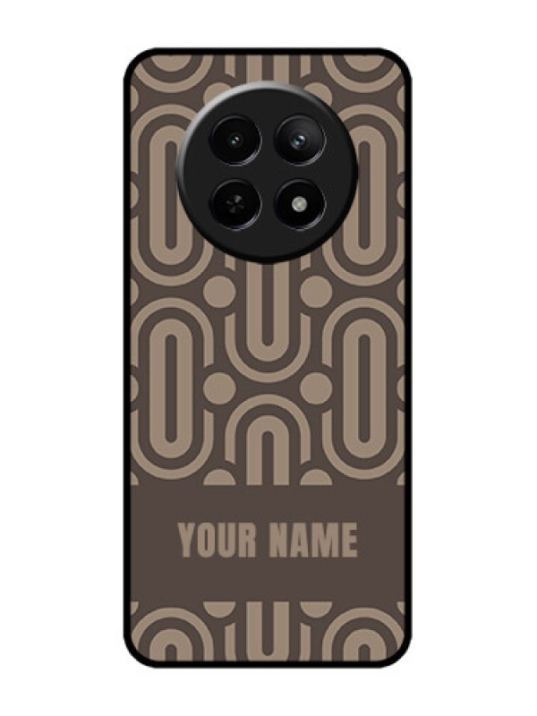 Custom Realme C65 5G Custom Metal Phone Case - Captivating Zero Pattern Design