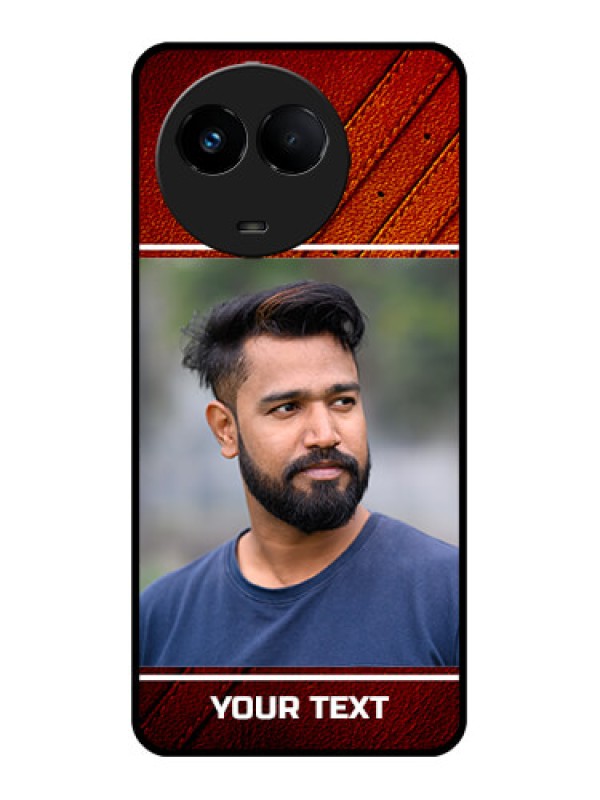 Custom Realme C67 5G Custom Metal Phone Case - Leather Phone Case Design