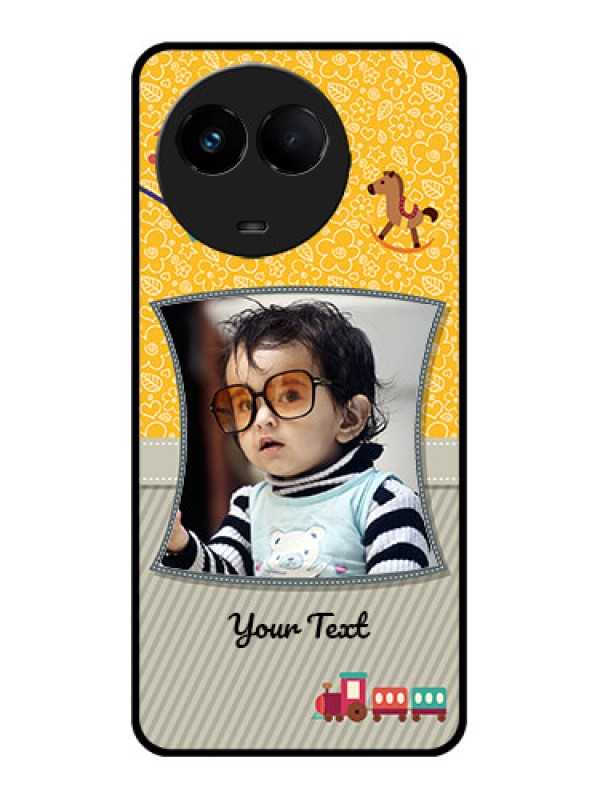 Custom Realme C67 5G Custom Metal Phone Case - Baby Picture Upload Design