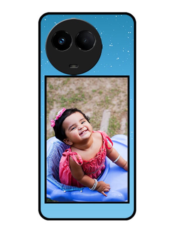 Custom Realme C67 5G Custom Metal Phone Case - Wave Pattern Colorful Design