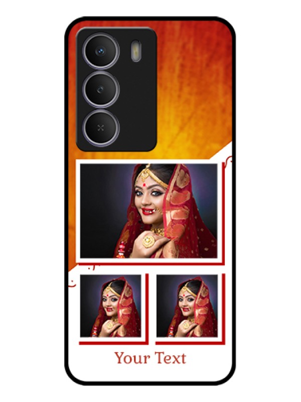 Custom Realme C71 5G Custom Metal Phone Case - Wedding Memories Design