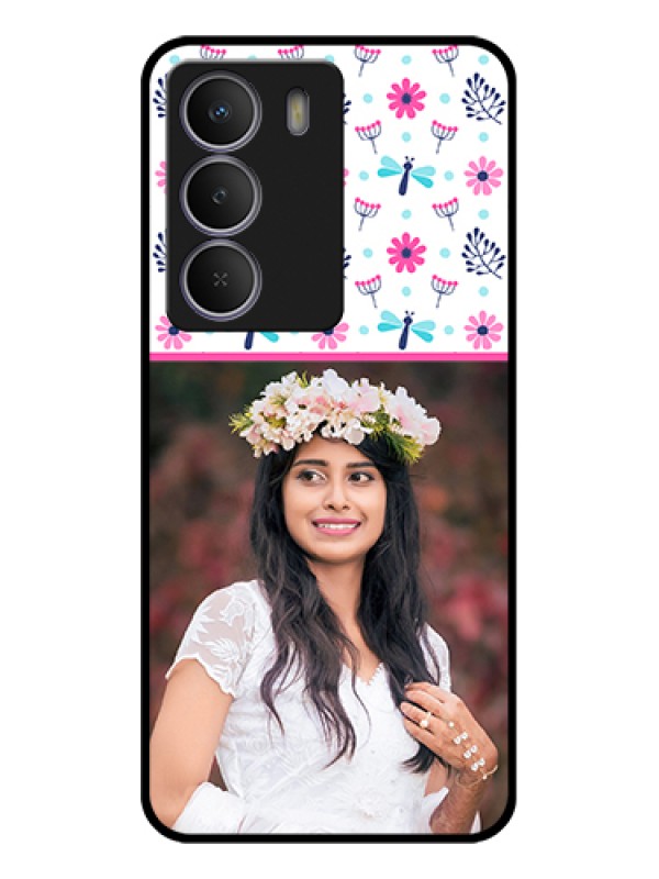 Custom Realme C71 5G Custom Metal Phone Case - Colorful Flower Design