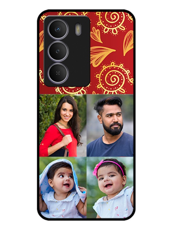 Custom Realme C71 5G Custom Metal Phone Case - 4 Image Traditional Design