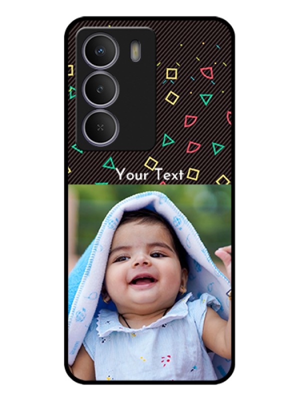 Custom Realme C71 5G Custom Metal Phone Case - With Confetti Birthday Design