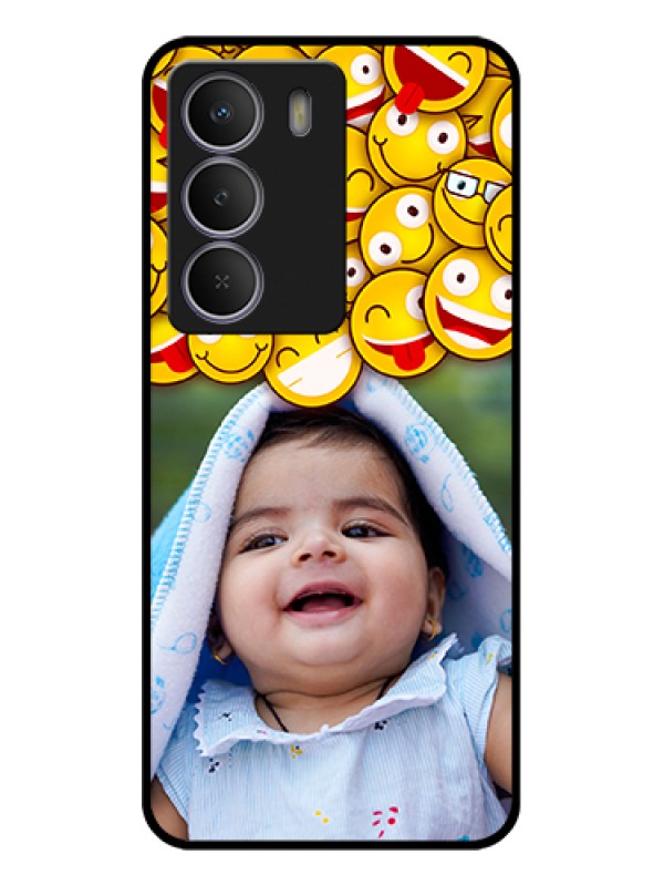 Custom Realme C71 5G Custom Metal Phone Case - With Smiley Emoji Design