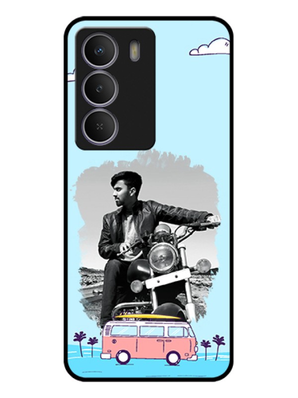 Custom Realme C71 5G Custom Metal Phone Case - Travel & Adventure Design