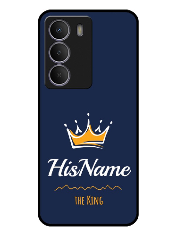 Custom Realme C71 5G Custom Metal Phone Case - King With Name Design