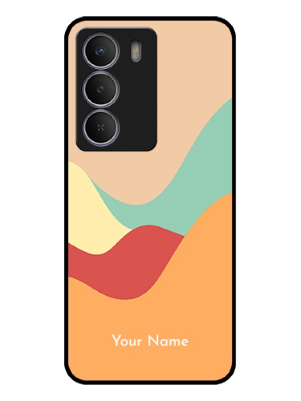 Custom Realme C71 5G Custom Metal Phone Case - Ocean Waves Multi - Colour Design