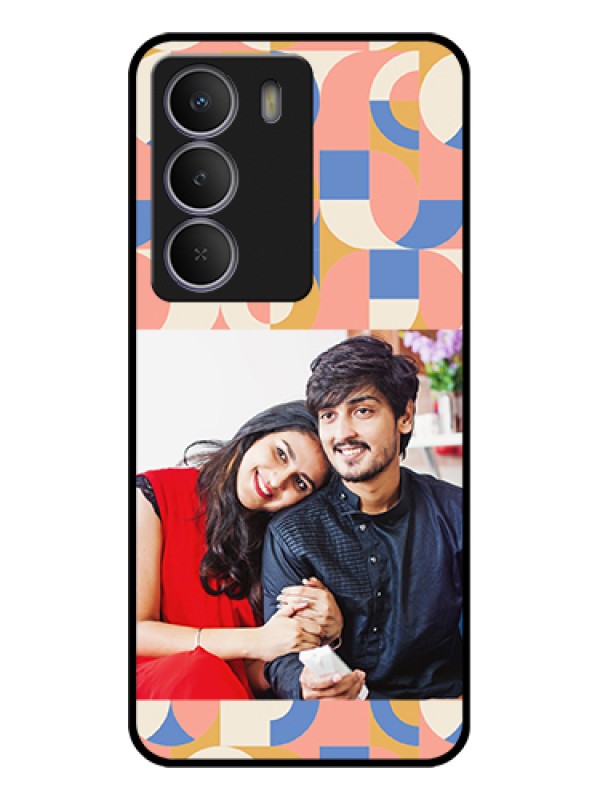 Custom Realme C71 5G Custom Metal Phone Case - Semi - Circle Maze Pattern Design