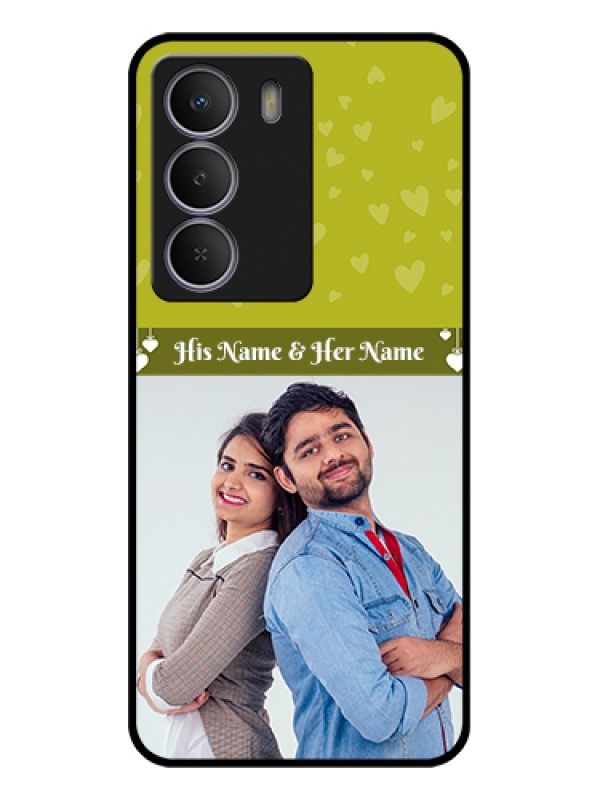 Custom Realme C73 5G Custom Metal Phone Case - You & Me Heart Design