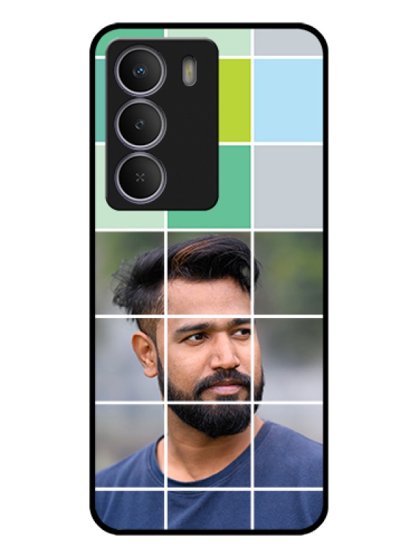 Custom Realme C73 5G Custom Metal Phone Case - With White Box Pattern