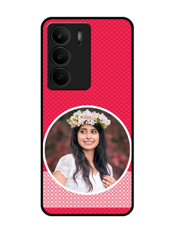 Custom Realme C75 5G Custom Metal Phone Case - Pink Color Pattern Design