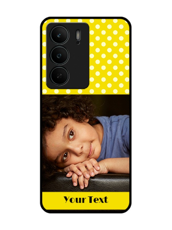 Custom Realme C75 5G Custom Metal Phone Case - Bright Yellow Case Design