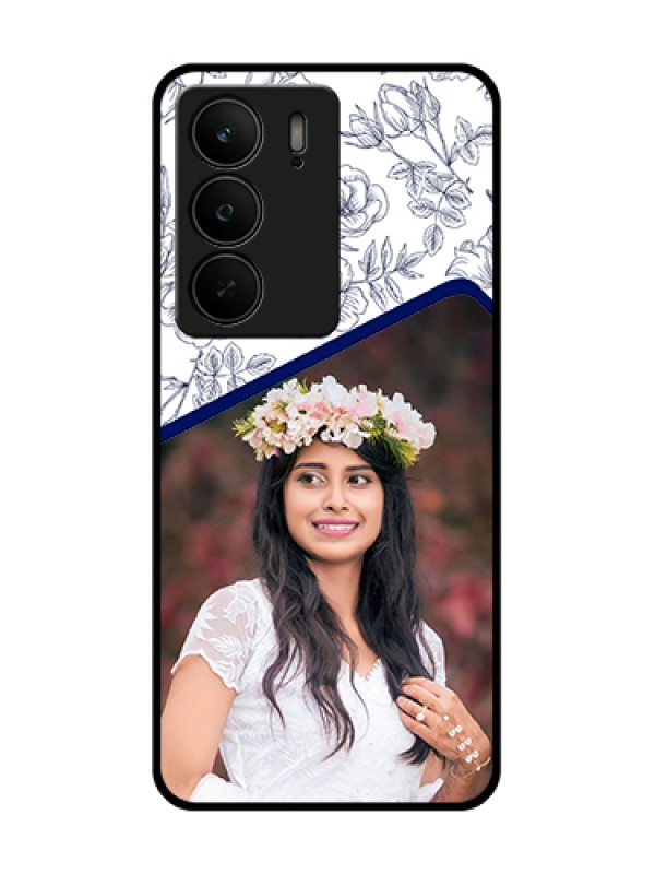 Custom Realme C75 5G Custom Metal Phone Case - Classy Floral Design