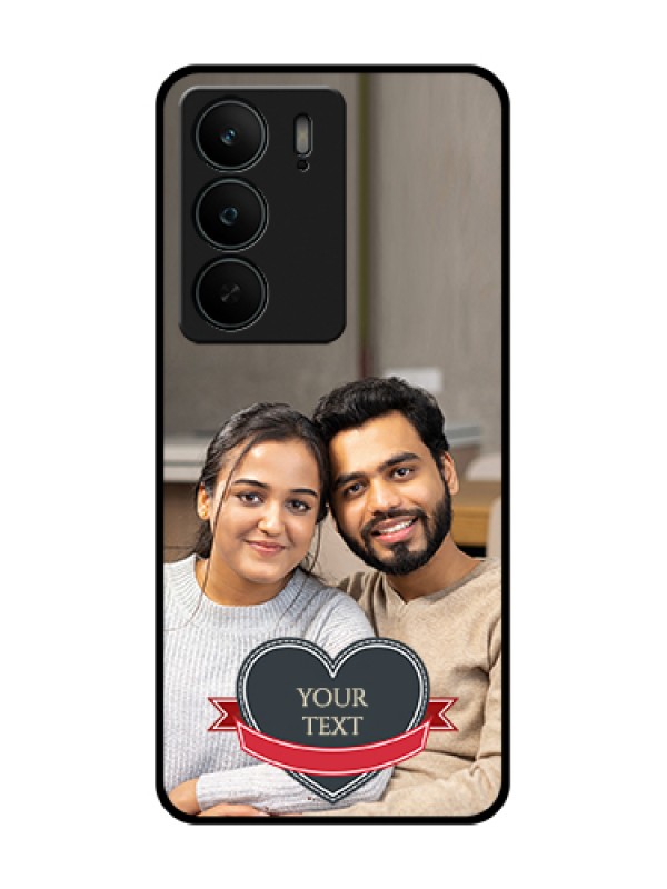 Custom Realme C75 5G Custom Metal Phone Case - Just Married Couple Design
