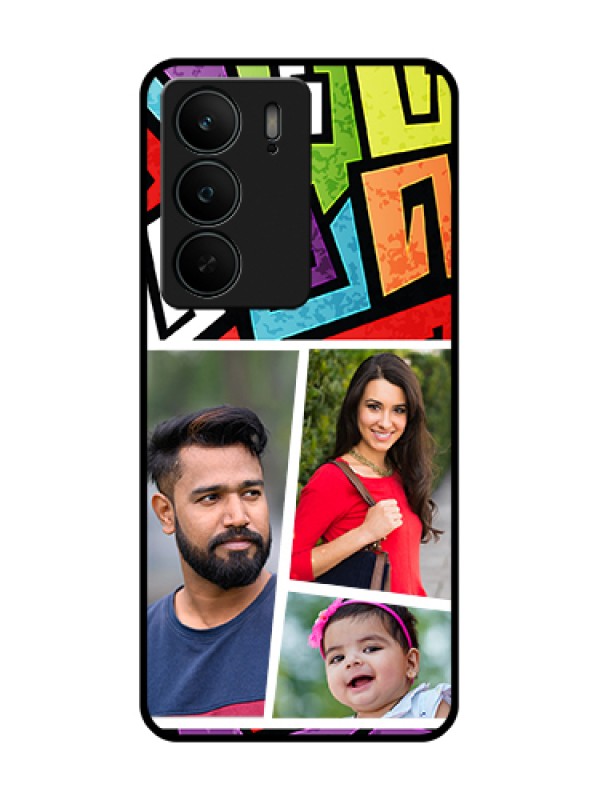 Custom Realme C75 5G Custom Metal Phone Case - Graffiti Pattern Design