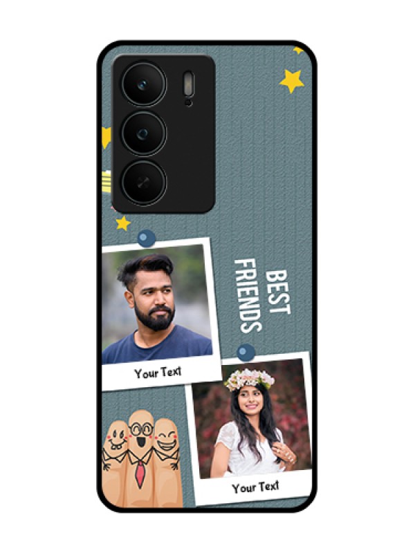 Custom Realme C75 5G Custom Metal Phone Case - Sticky Frames And Friendship Design