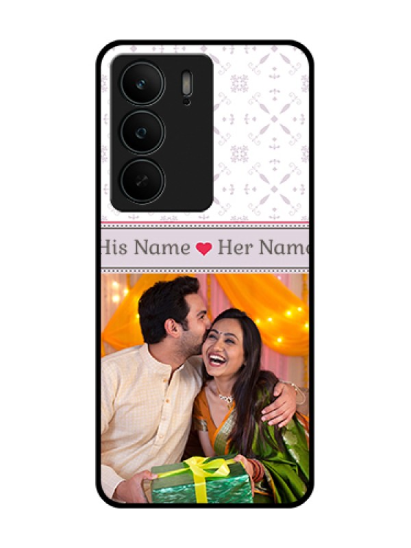 Custom Realme C75 5G Custom Metal Phone Case - With Photo And Ethnic Design
