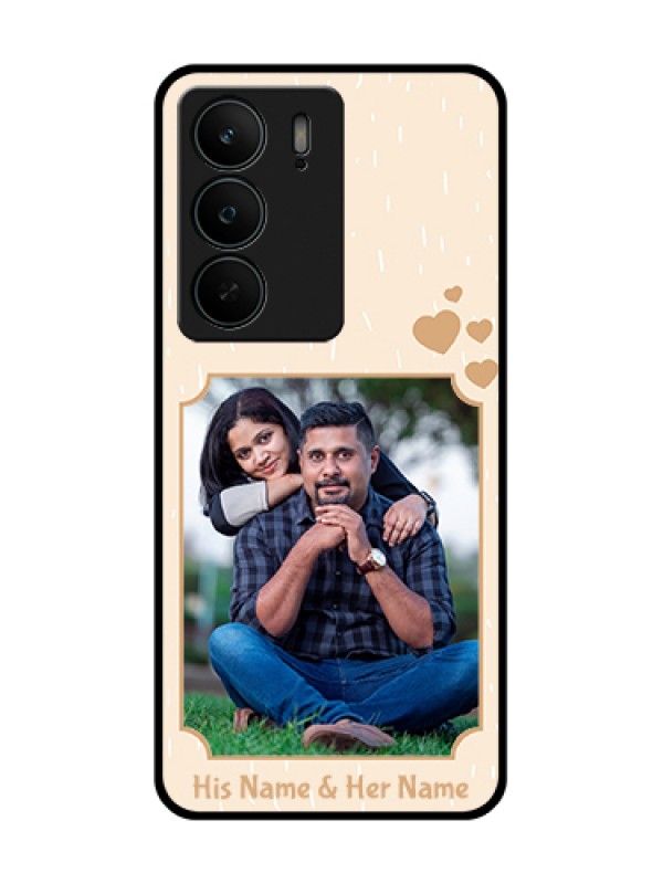 Custom Realme C75 5G Custom Metal Phone Case - With Confetti Love Design