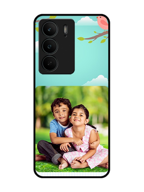 Custom Realme C75 5G Custom Metal Phone Case - Doodle Love Design