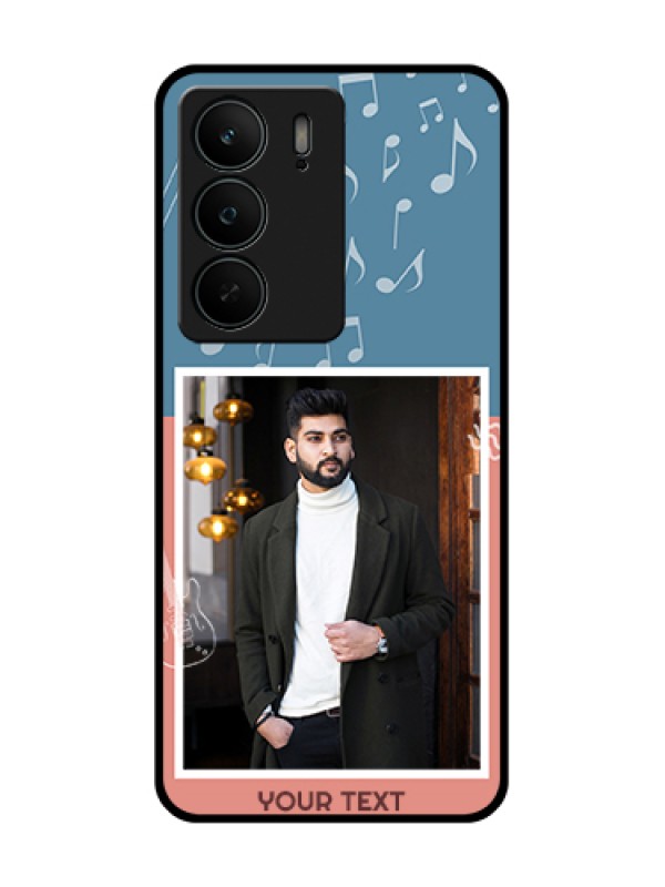 Custom Realme C75 5G Custom Metal Phone Case - With Color Musical Note Design