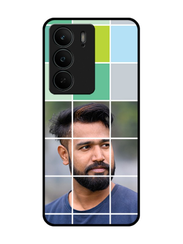 Custom Realme C75 5G Custom Metal Phone Case - With White Box Pattern