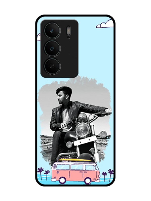 Custom Realme C75 5G Custom Metal Phone Case - Travel & Adventure Design