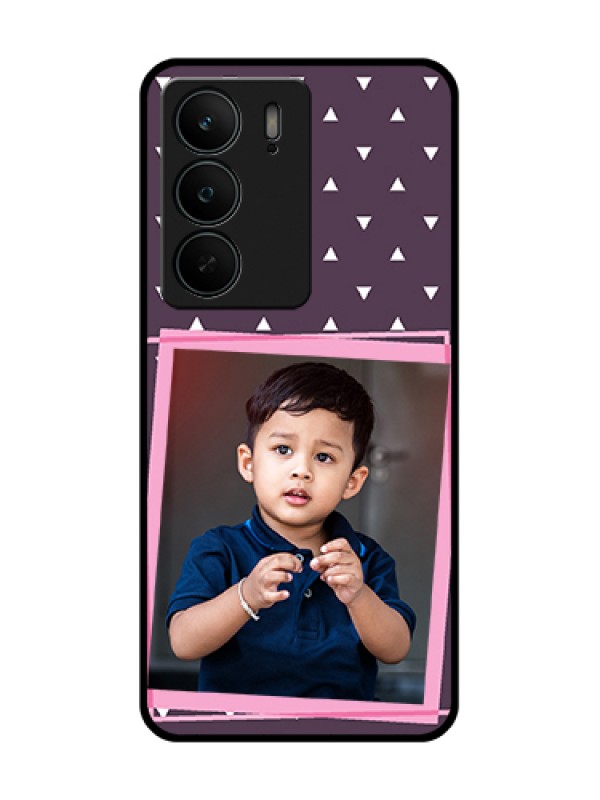 Custom Realme C75 5G Custom Metal Phone Case - Triangle Pattern Dotted Design