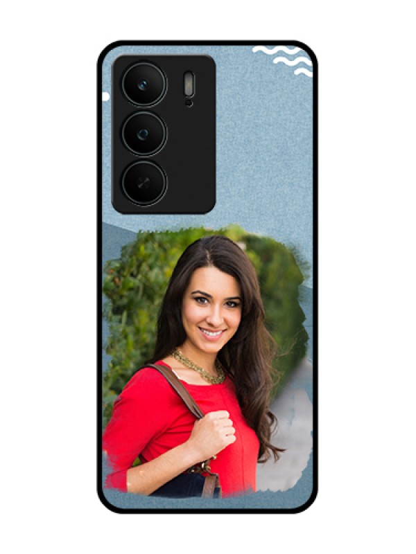 Custom Realme C75 5G Custom Metal Phone Case - Grunge Line Art Design