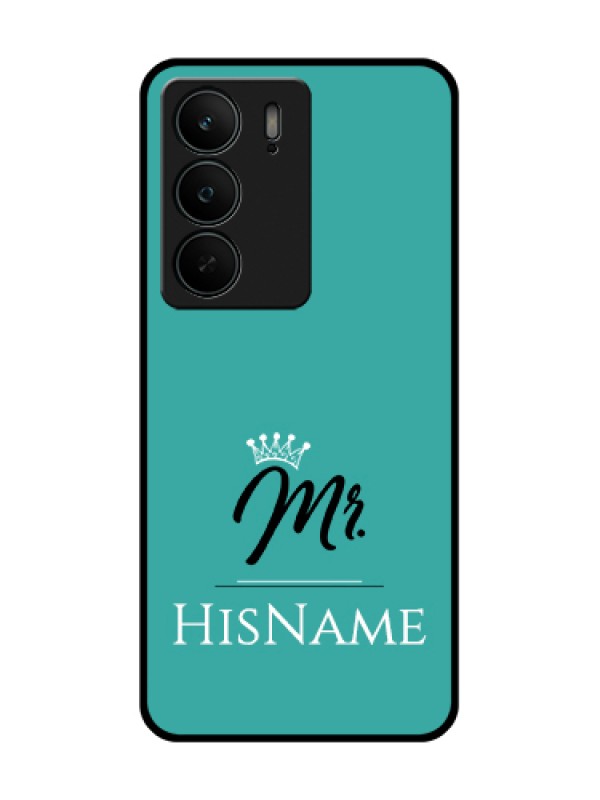 Custom Realme C75 5G Custom Metal Phone Case - Mr With Name Design