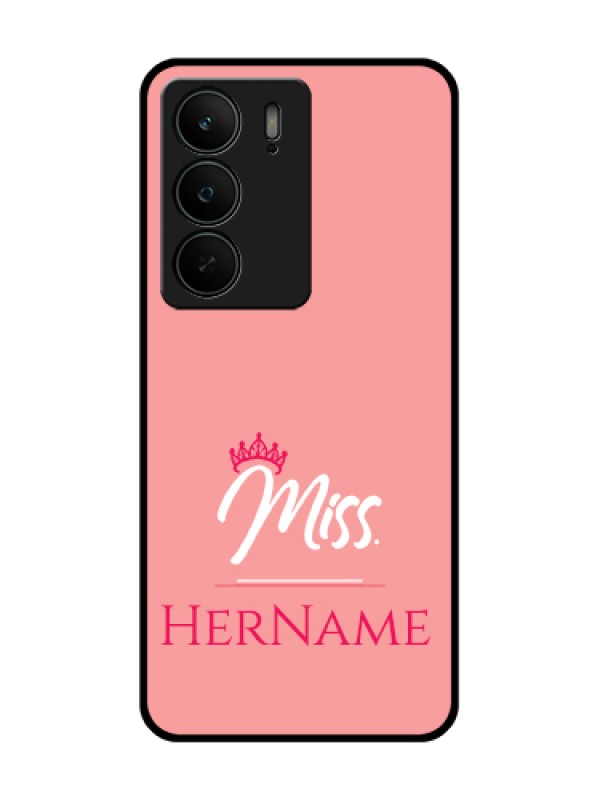 Custom Realme C75 5G Custom Metal Phone Case - Mrs With Name Design