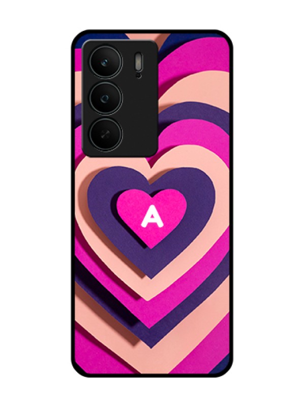 Custom Realme C75 5G Custom Metal Phone Case - Cute Heart Pattern Design