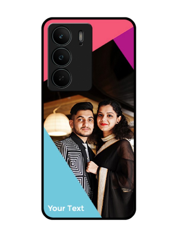 Custom Realme C75 5G Custom Metal Phone Case - Stacked Triple Colour Design