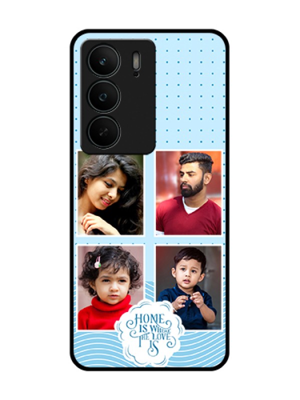 Custom Realme C75 5G Custom Metal Phone Case - Cute Love Quote With 4 Pic Upload Design