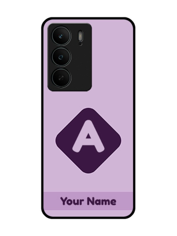 Custom Realme C75 5G Custom Metal Phone Case - Custom Letter In Curved Badge Design