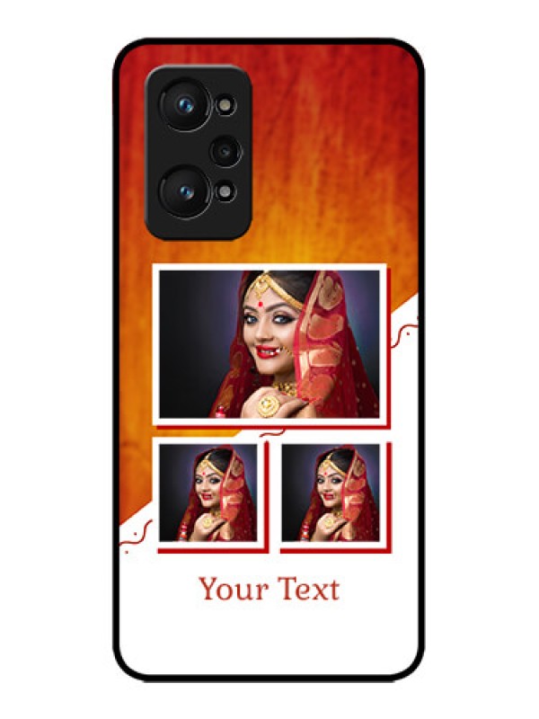 Custom Realme GT 2 Custom Metal Phone Case - Wedding Memories Design