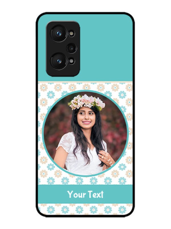 Custom Realme GT 2 Custom Metal Phone Case - Beautiful Flowers Design