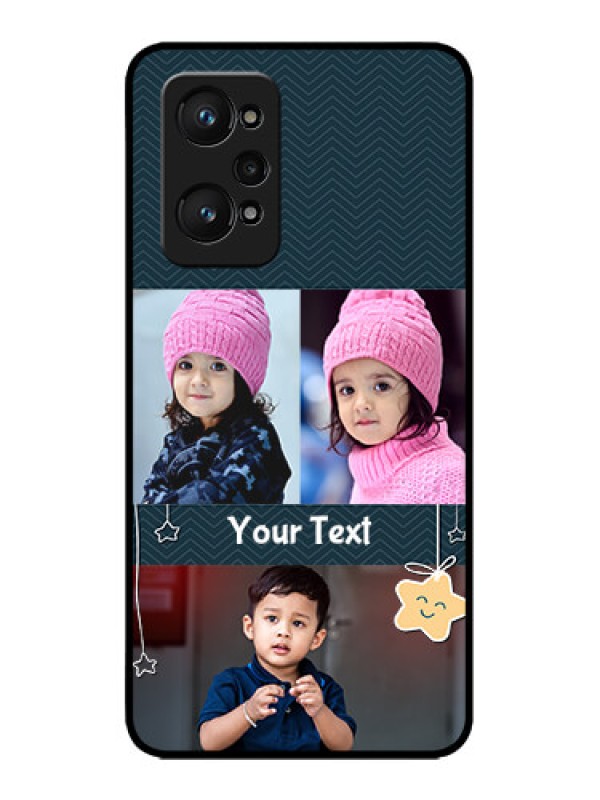 Custom Realme GT 2 Custom Metal Phone Case - Hanging Stars Design