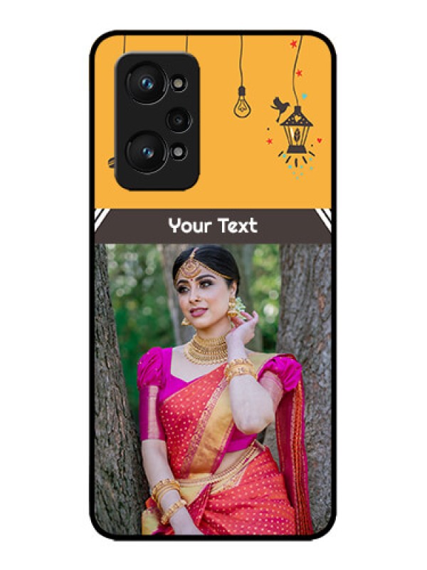 Custom Realme GT 2 Custom Metal Phone Case - With Family Picture And Icons