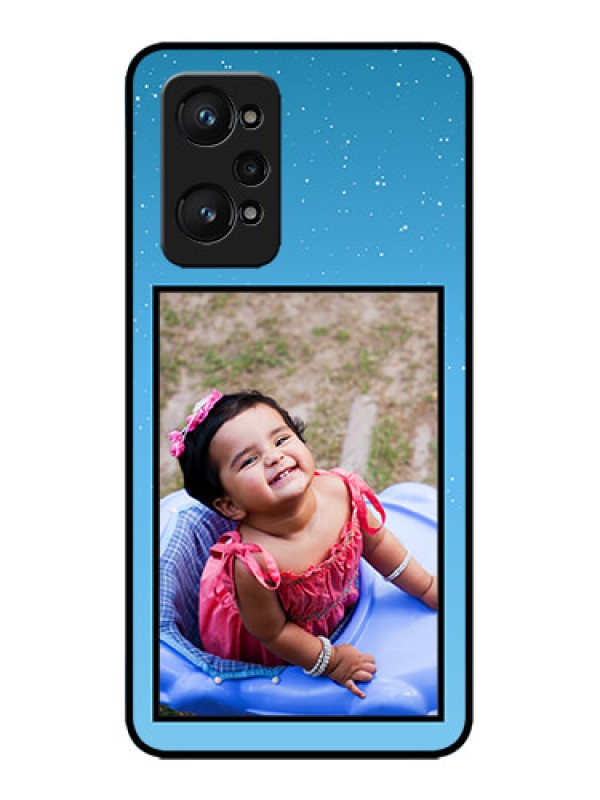 Custom Realme GT 2 Custom Metal Phone Case - Wave Pattern Colorful Design