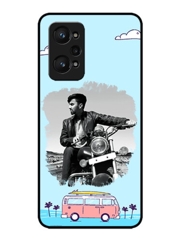 Custom Realme GT 2 Custom Metal Phone Case - Travel and Adventure Design