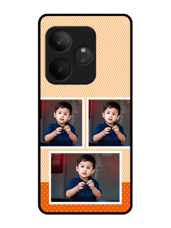 Custom Realme GT 6 Custom Metal Phone Case - Bulk Photos Upload Design