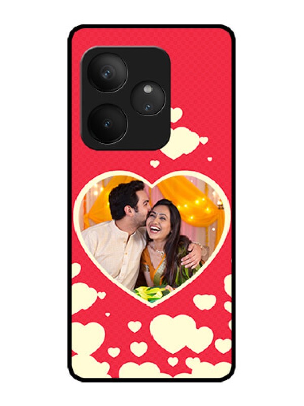 Custom Realme GT 6 Custom Metal Phone Case - Love Symbols Phone Cover Design