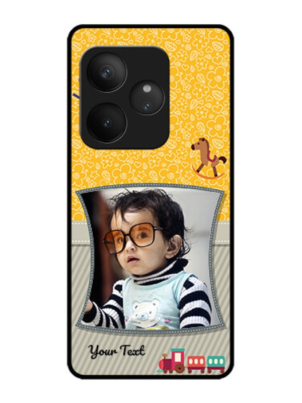 Custom Realme GT 6 Custom Metal Phone Case - Baby Picture Upload Design