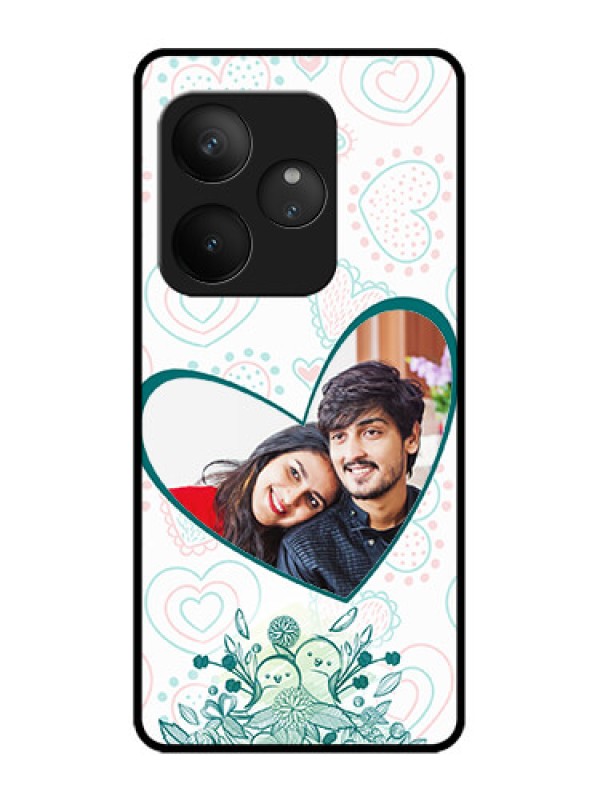 Custom Realme GT 6 Custom Metal Phone Case - Premium Couple Design